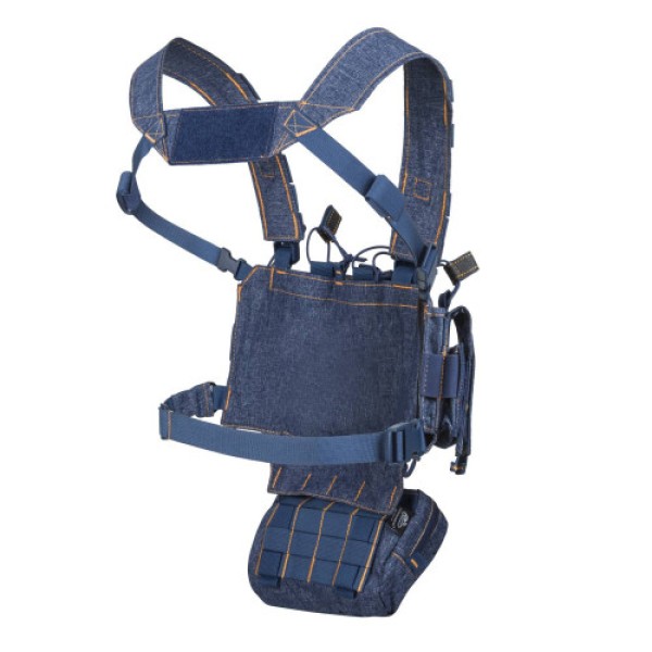 Taktický hrudný nosič HELIKON Training Mini Rig - blue melange
