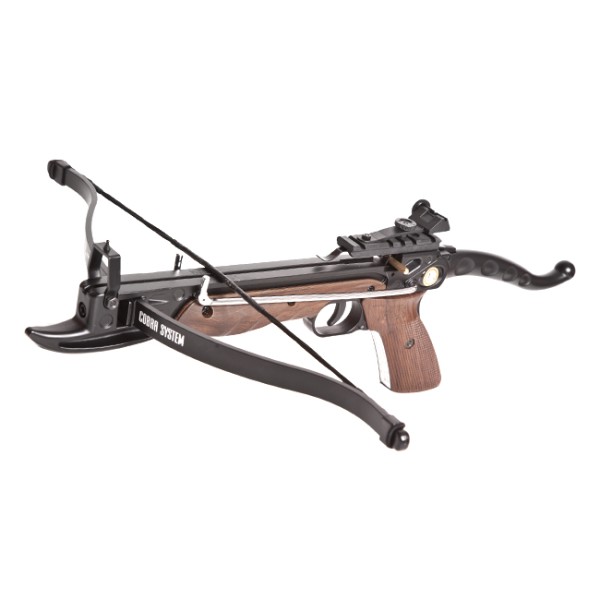 Kuša pištoľová reflexná COBRA Aluminium 80lb Oak Camo