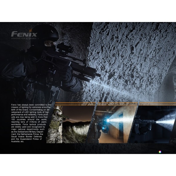 Svietidlo ručné taktické FENIX LR35R 10 000 lúmenov