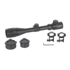 Puškohľad PCS 3-9x40 AOE podsvietený, s reguláciou paralaxy, s montážou 22mm - čierny