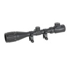 Puškohľad PCS 3-9x40 AOE podsvietený, s reguláciou paralaxy, s montážou 22mm - čierny