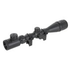 Puškohľad PCS 3-9x40 AOE podsvietený, s reguláciou paralaxy, s montážou 22mm - čierny