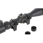 Puškohľad PCS 3-9x40 AOE podsvietený, s reguláciou paralaxy, s montážou 22mm - čierny