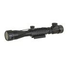 Puškohľad PCS 3-9x40 podsvietený, s montážou 22mm - čierny