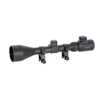 Puškohľad PCS 3-9x50E podsvietený, so zvýšenou montážou 22mm - čierny