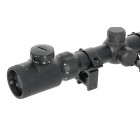 Puškohľad PCS 3-9x50E podsvietený, so zvýšenou montážou 22mm - čierny