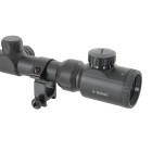 Puškohľad PCS 3-9x50E podsvietený, so zvýšenou montážou 22mm - čierny