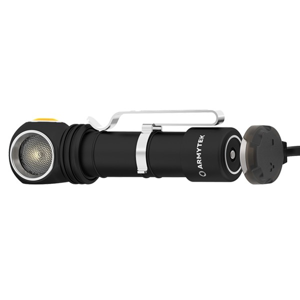 Svietidlo multifunkčné ARMYTEK Wizard C2 Pro Magnet USB Warm Light - čierne