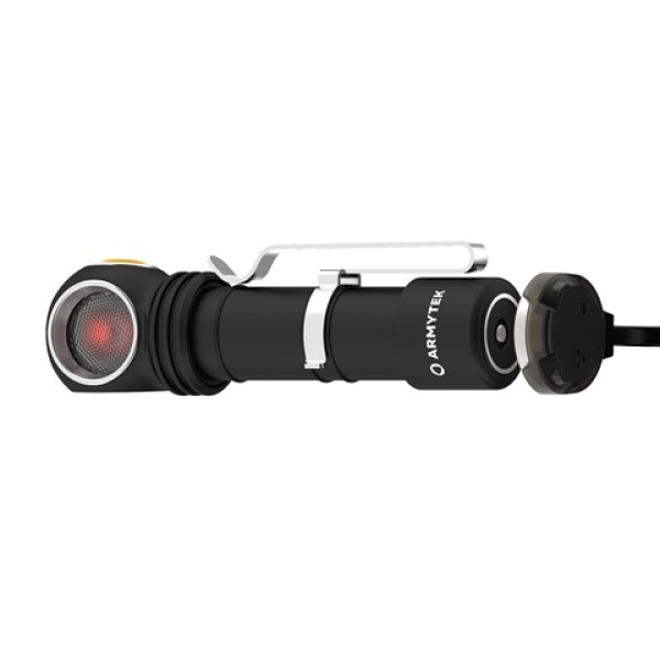 Svietidlo multifunkčné ARMYTEK Wizard C2 WR Magnet USB White - čierne