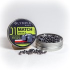 Diabolky OLYMPIA Match Middle 0,520g, kal. 4,5mm, 250ks - ploché