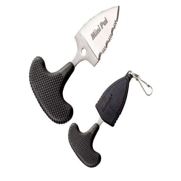 Nôž tlačný s pevnou čepeľou COLD STEEL Mini Pal CS43NSK - strieborný