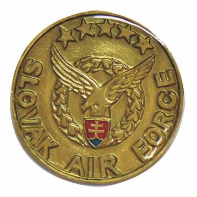 Odznak Slovak Air Force - zlatý