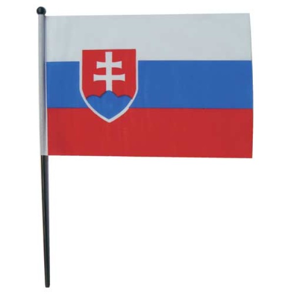 Vlajka na paličke SLOVENSKO 16x23cm - malá
