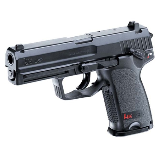 Pištoľ CO2 HECKLER & KOCH USP, kal. 4,5mm BB - čierna