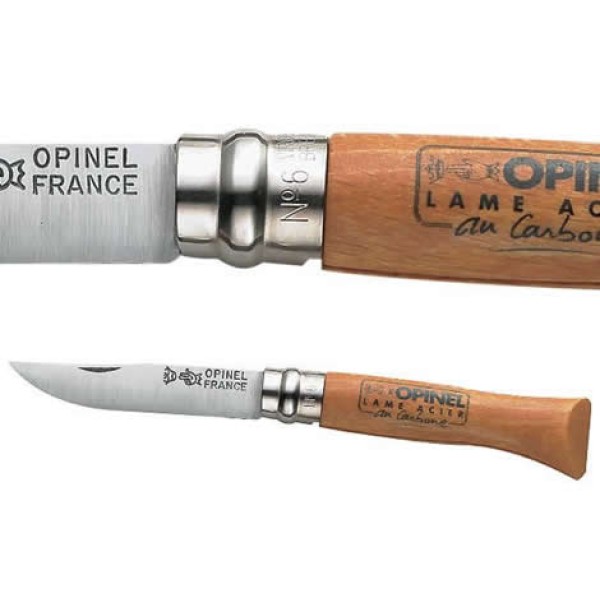 Nôž zatvárací OPINEL No.06 Carbon - buk