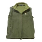Vesta fleece HUNTER jeleň - olivovozelená