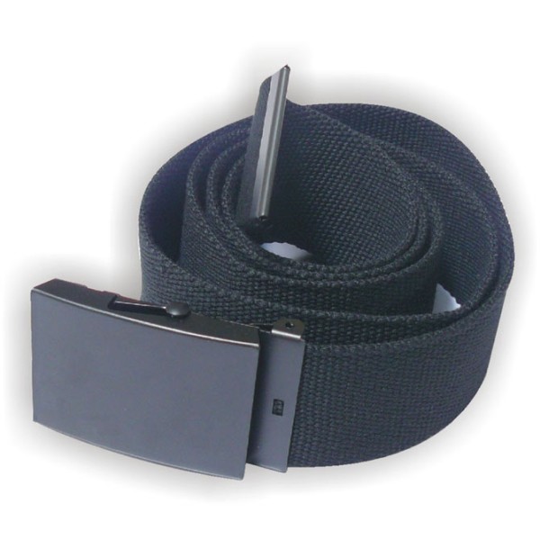 Opasok 45mm MFH 22573A s kovovou prackou - čierny