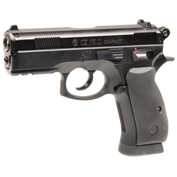 Pištoľ CO2 ASG CZ 75 D Compact, kal. 4,5mm BB - čierna