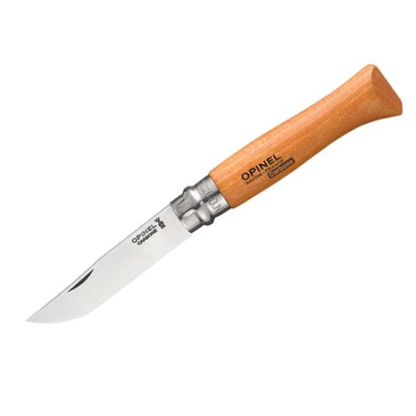 Nôž zatvárací OPINEL No.12 Carbon - buk
