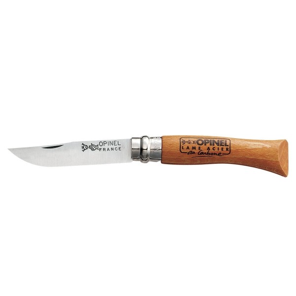 Nôž zatvárací OPINEL No.06 Carbon - buk