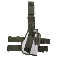 Puzdro taktické stehenné MFH 30725O pravé - snežný maskáč