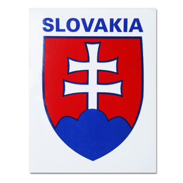 Nálepka "Slovakia" malá - 60x75 mm