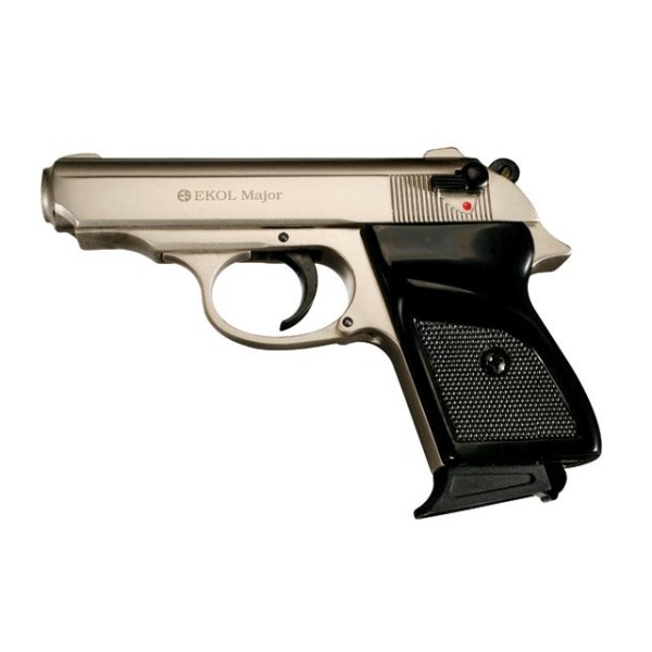 Pištoľ expanzná a plynová EKOL Major, kal. 9mm P.A.K. - satén