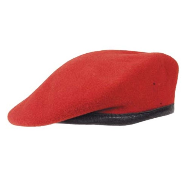 Baret originálny armádny BW MFH 610075I používaný - červený