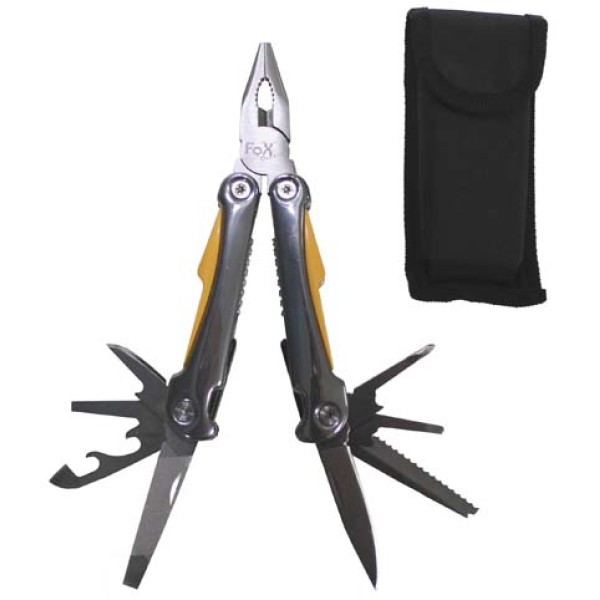 Náradie multifunkčné MFH 27177 FOX Outdoor, veľké - strieborné