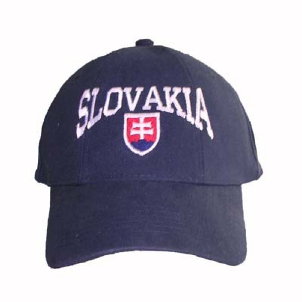 Šiltovka SLOVAKIA veľký nápis - tmavomodrá