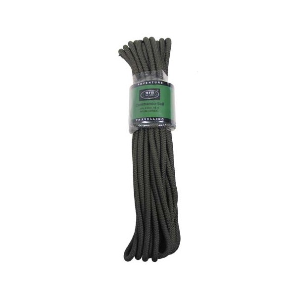 Lano špagátové MFH 27503C 15m / 9mm - olivovozelené