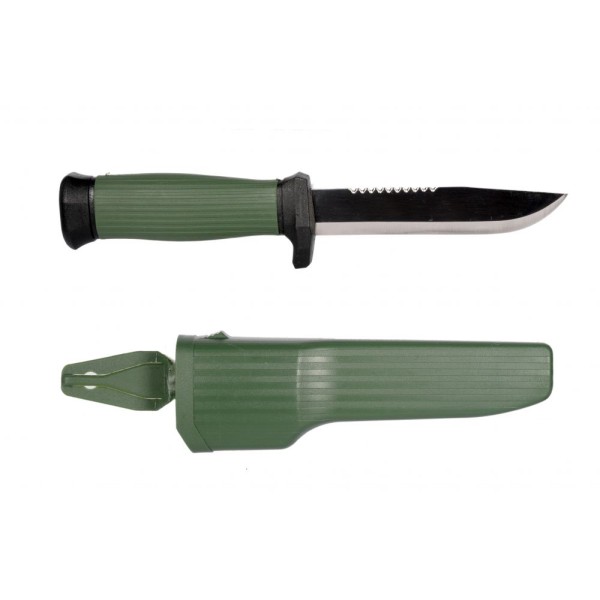 Nôž outdoorový s pevnou čepeľou M-TRAMP Nature Hunting Knife - zelený