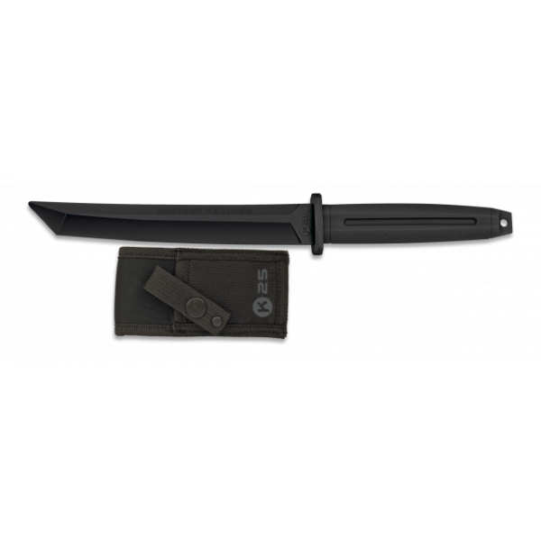 Nôž cvičný gumený K25 Tanto 32412 - čierny