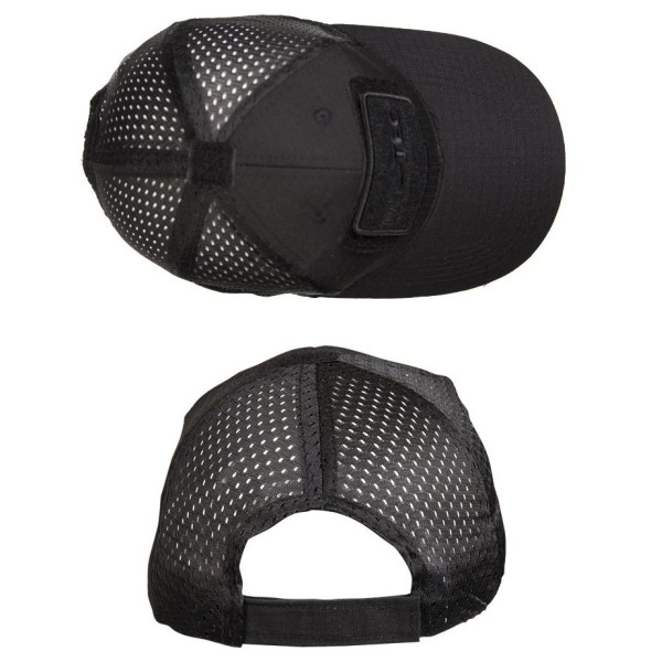 Šiltovka MIL-TEC Net Baseball Cap - čierna