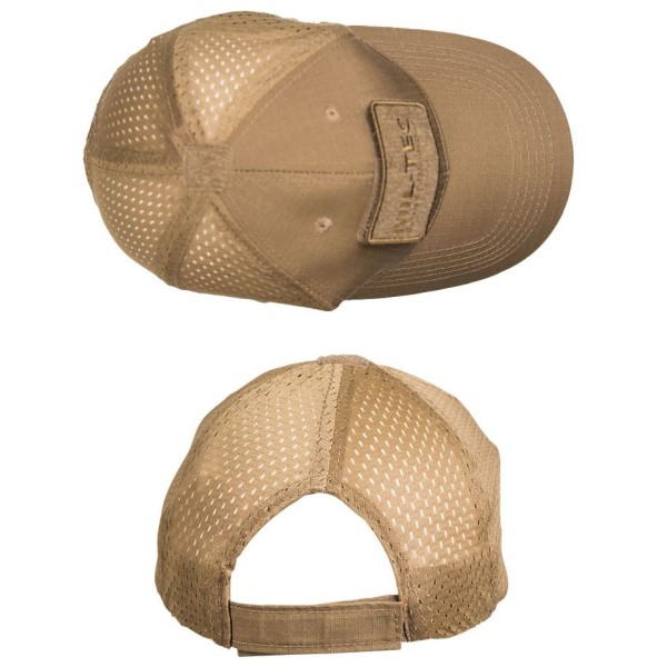 Šiltovka MIL-TEC Net Baseball Cap - coyote