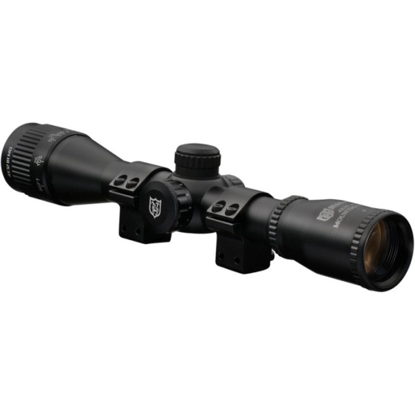 Puškohľad NIKKO STIRLING Mount Master 4x32 AO NMM432 osvetlený s montážou 11mm
