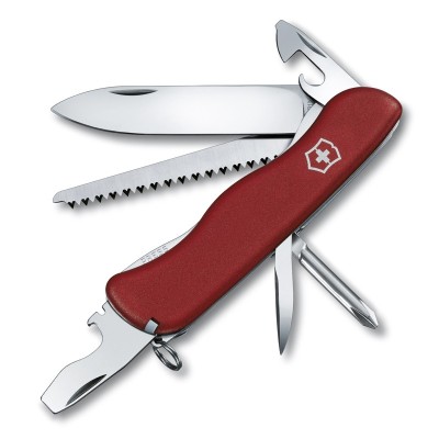 Nôž zatvárací multifunkčný VICTORINOX 0.8463 Trailmaster, 111 mm  - červený