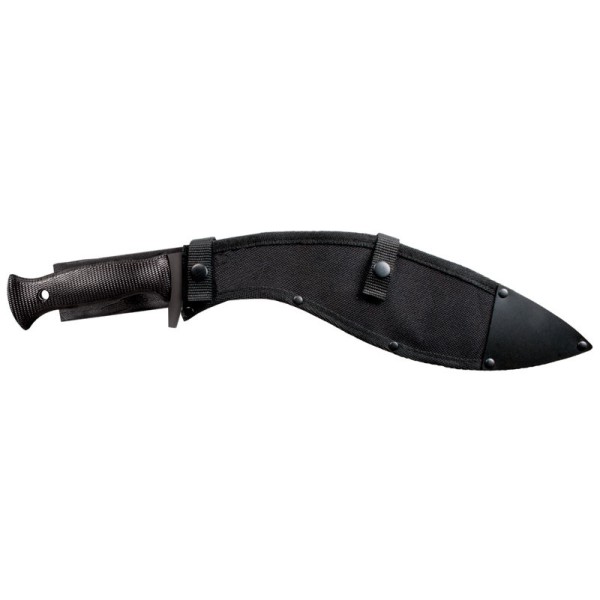 Mačeta COLD STEEL Kukri Plus CS97KMPS, s puzdrom - čierna