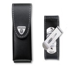 Puzdro na nože VICTORINOX 4.0524.31 s rotačným klipom, kožené - čierne