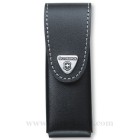 Puzdro na nože VICTORINOX 4.0524.31 s rotačným klipom, kožené - čierne