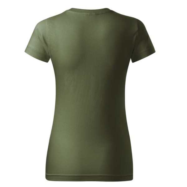 Tričko dámske MALFINI Basic 160g/m2 - olivové