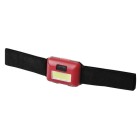 Svietidlo čelové EMOS COB LED P3538 110lm - červené