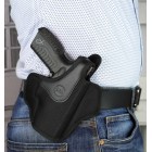 Puzdro FALCO OWB nylonové C806 pre GLOCK 17 - čierne