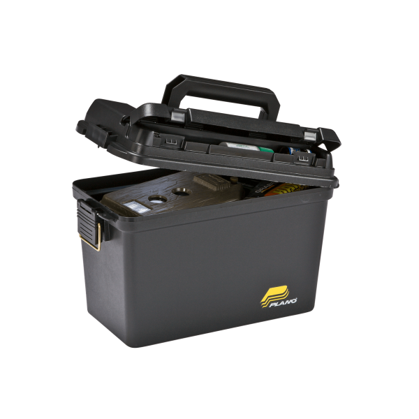 Bedňa muničná plastová PLANO Field Ammo Box Large s priehradkou, 10,5l - čierna