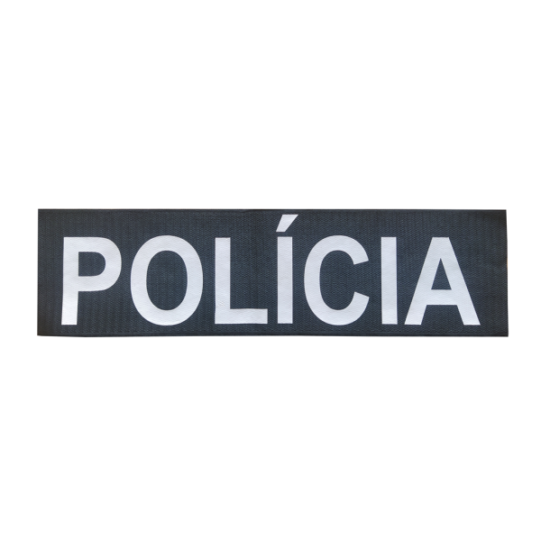Označenie POLÍCIA 10x35cm - so suchým zipsom