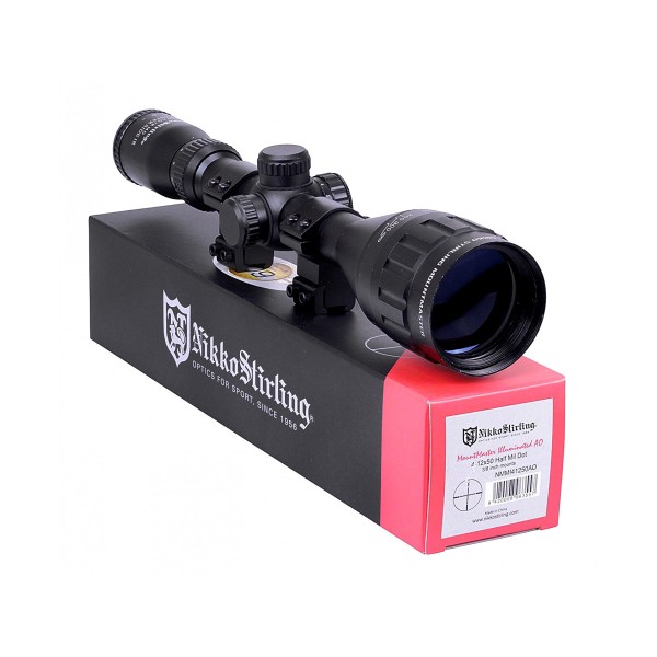 Puškohľad NIKKO STIRLING Mount Master 4-12x50 AO s montážou 11mm