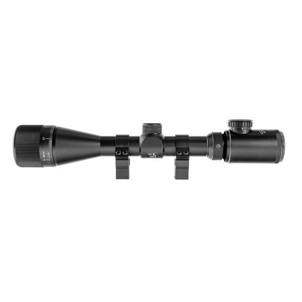 Puškohľad WALTHER 3-9x40 FI s montážou 11mm, osvetlený - čierny