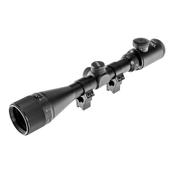 Puškohľad WALTHER 3-9x40 FI s montážou 11mm, osvetlený - čierny