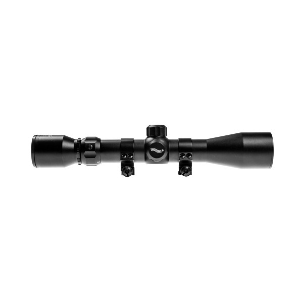 Puškohľad WALTHER 3-9x40 s montážou (weaver) - čierny