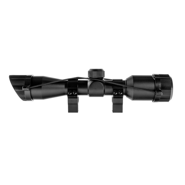 Puškohľad WALTHER 4x32 Compact so zvýšenou montážou 11mm a podhľadom